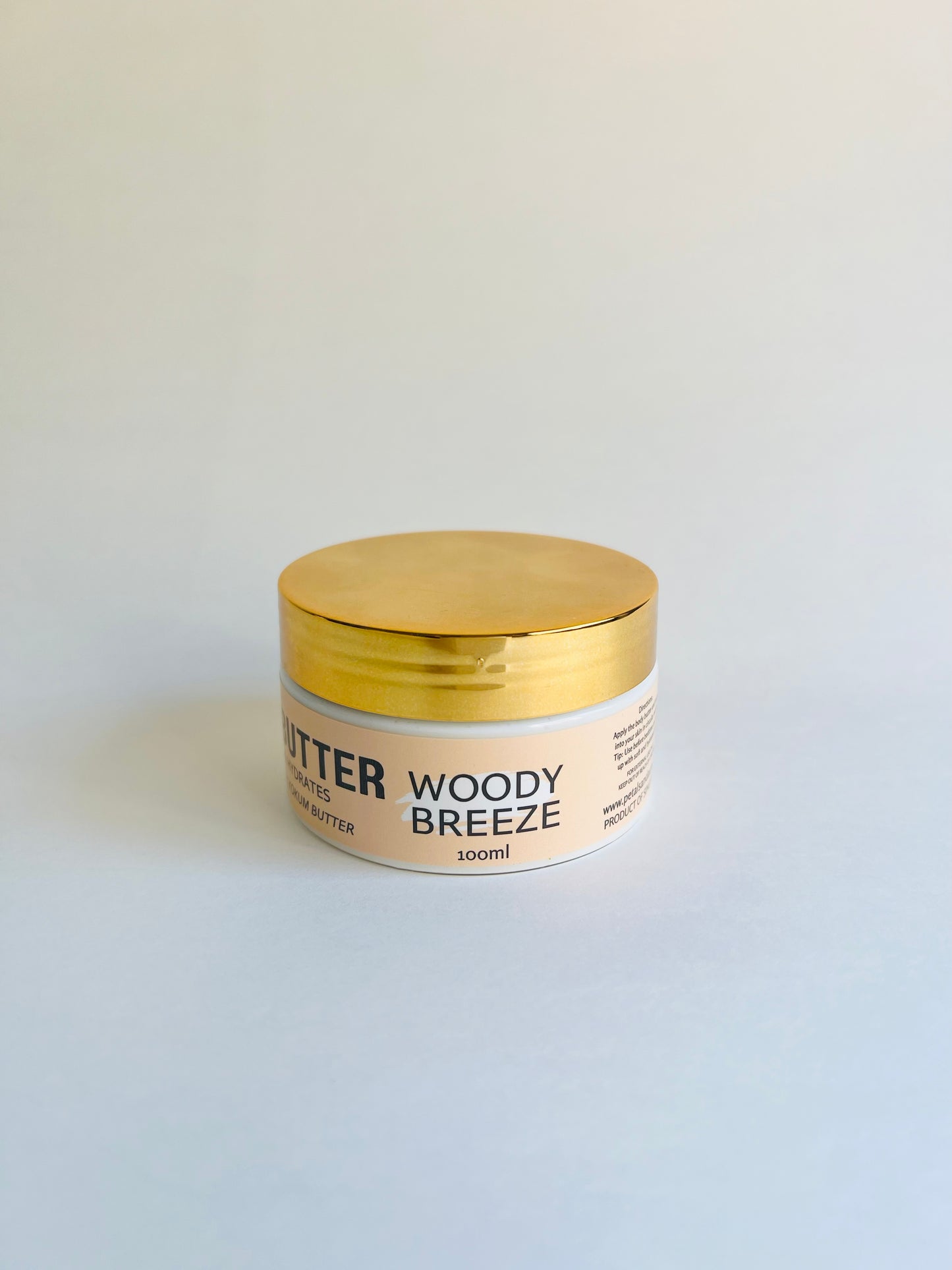 BODY BUTTER- SOFTENS & HYDRATES (WOODY BREEZE)