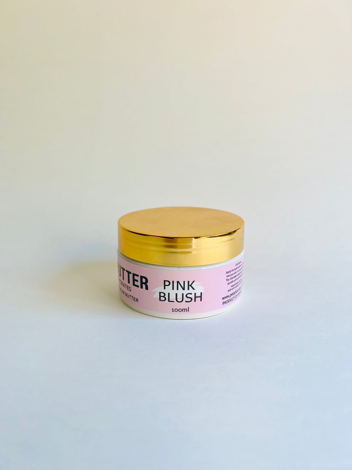 BODY BUTTER- SOFTENS & HYDRATES (PINK BLUSH)